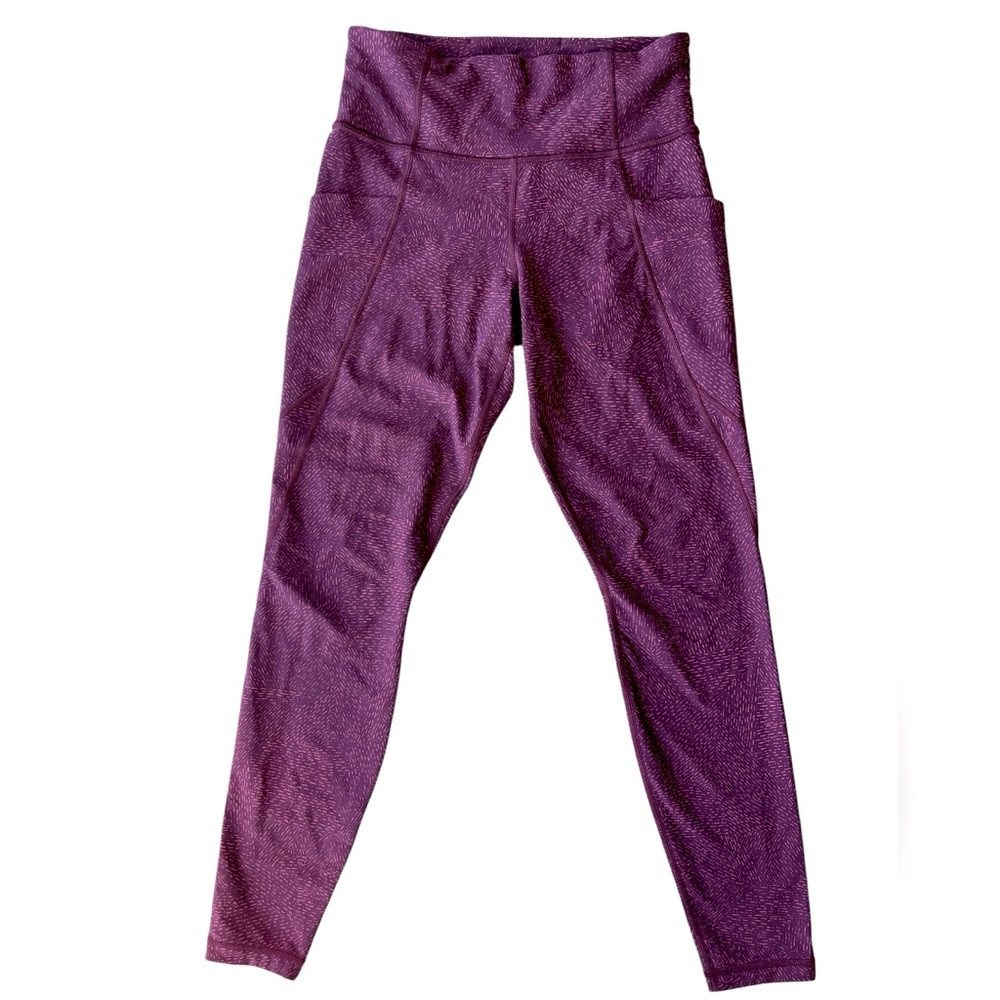 ATHLETA Salutation Stash Pocket Tight Leggings Size Small
